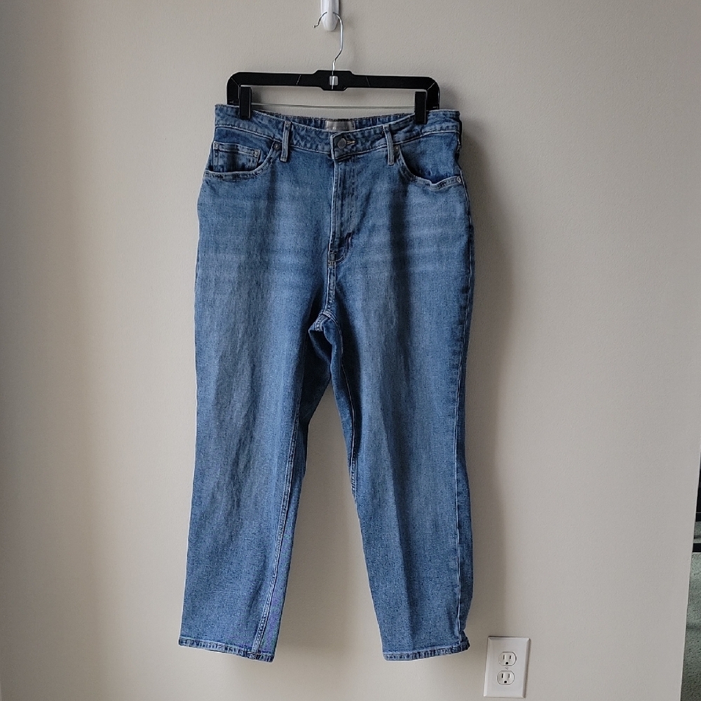 Everlane Cropped Jeans - Classic Blue